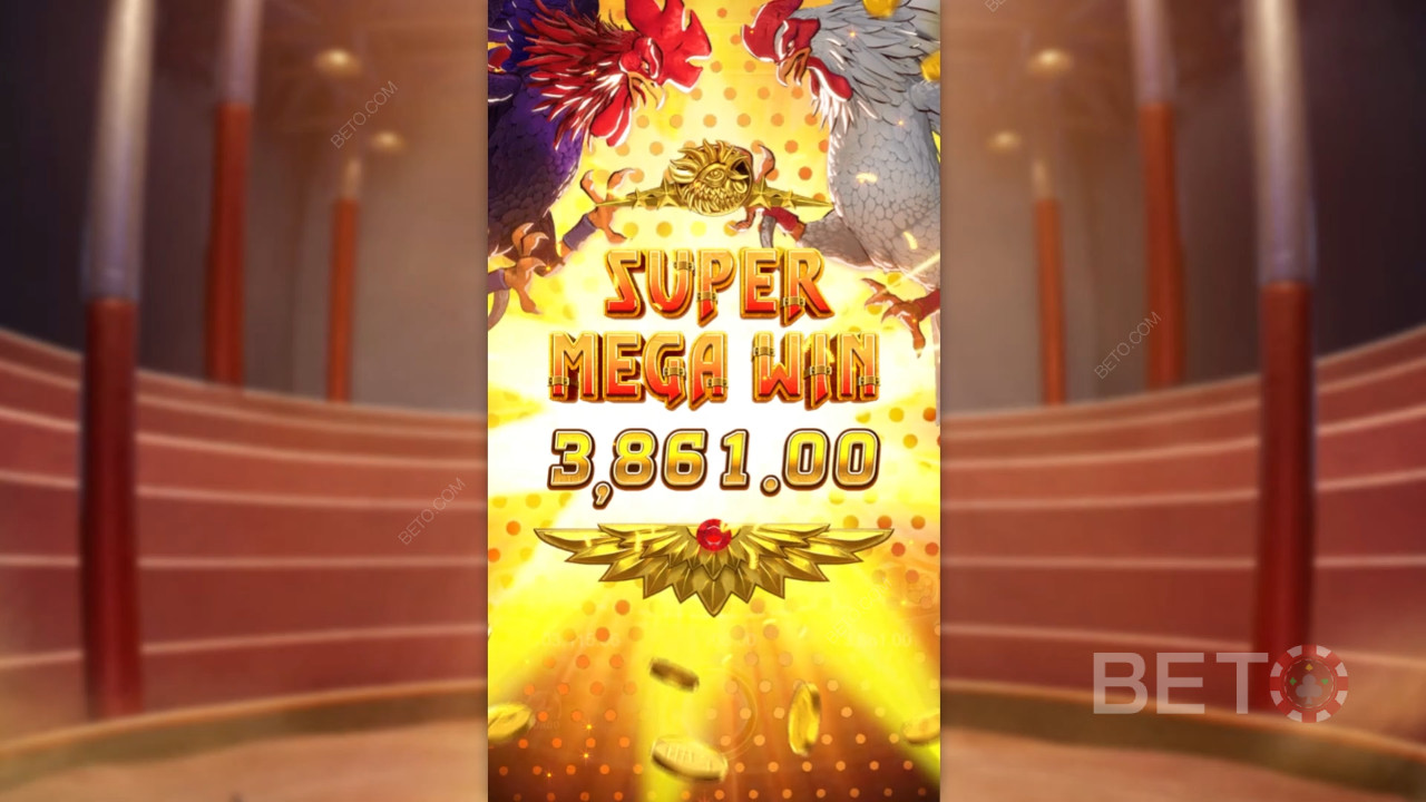 Menangkan 20,000x taruhan Anda di Slot Online Rooster Rumble!