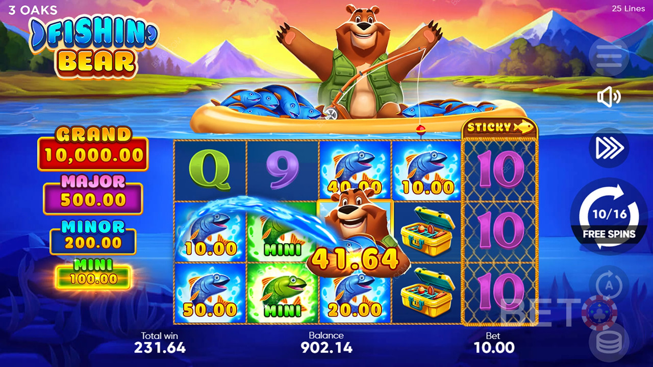 Fishin' Bear Main Gratis