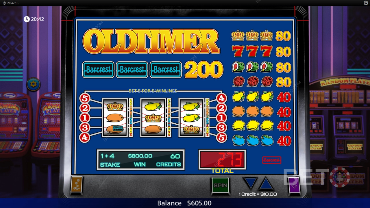 Ulasan Oldtimer oleh BETO Slots