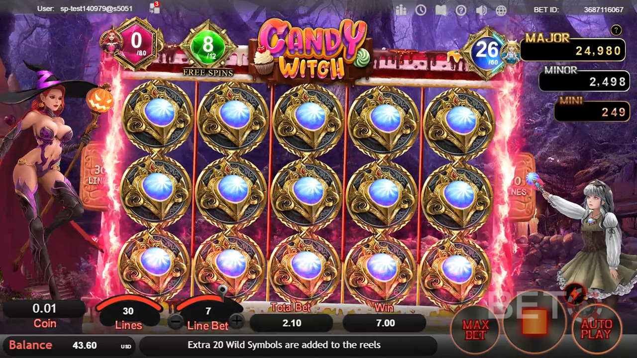 Ulasan Penyihir Permen oleh BETO Slots