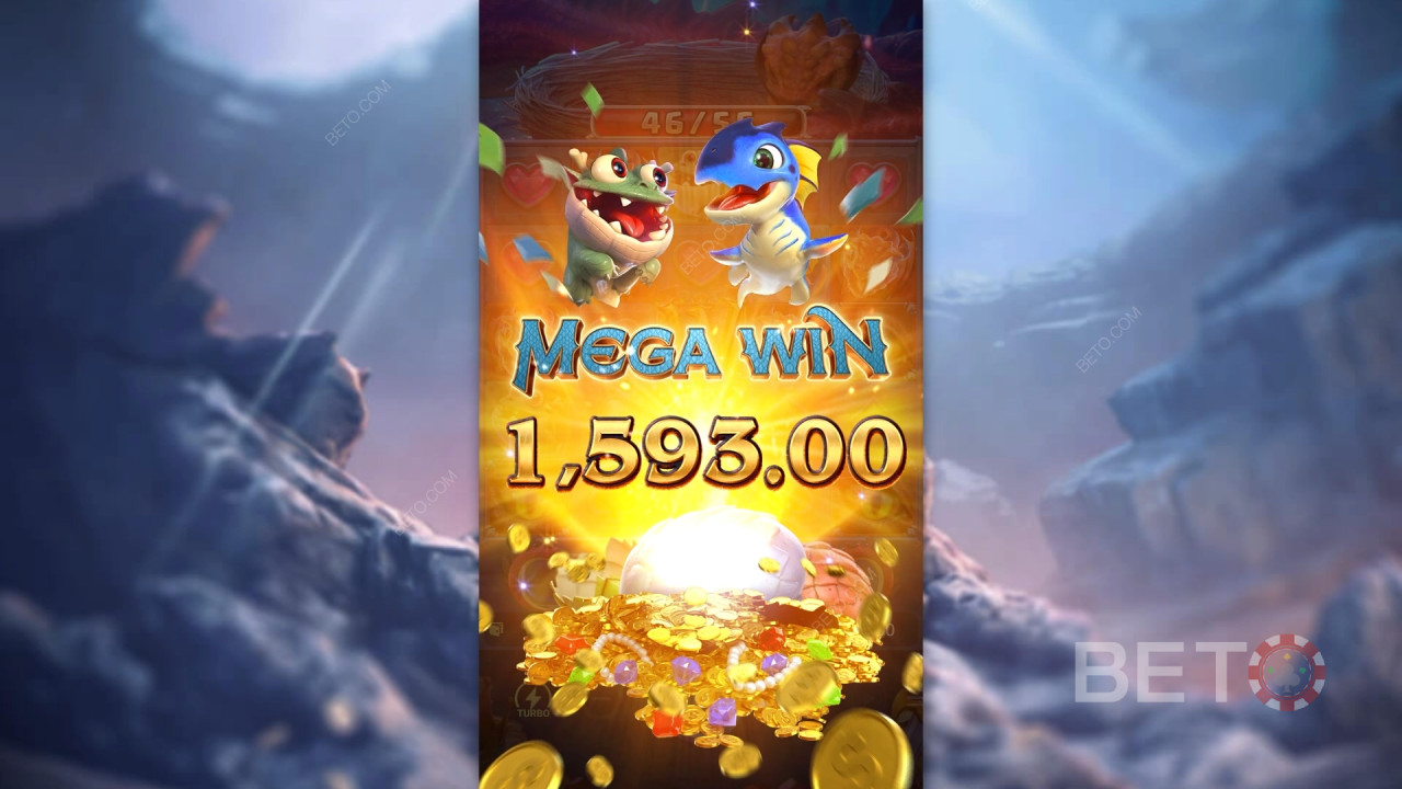 Menangkan 2,500x taruhan Anda di Slot Online Dragon Hatch 2!