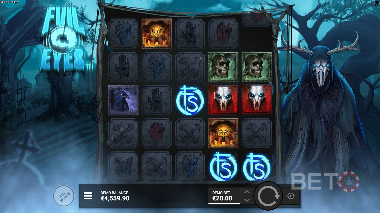 Ulasan Evil Eyes oleh BETO Slots