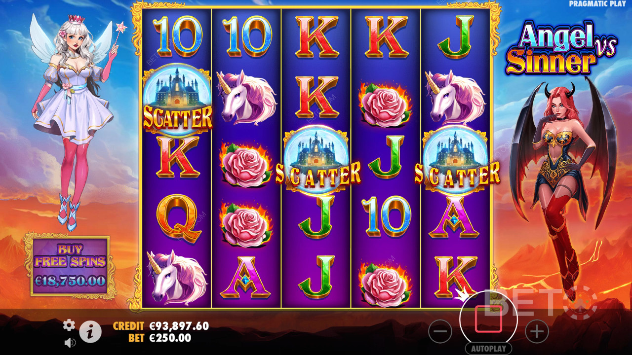 Ulasan Angel vs Sinner oleh BETO Slots