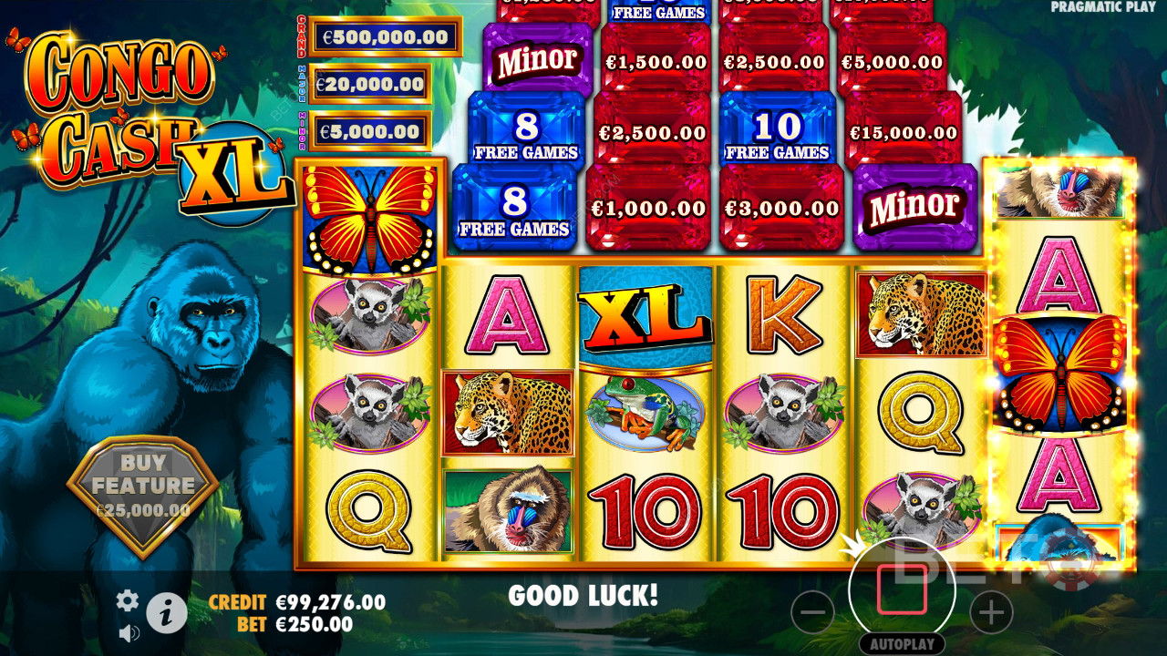 Congo Cash Ulasan XL oleh BETO Slots