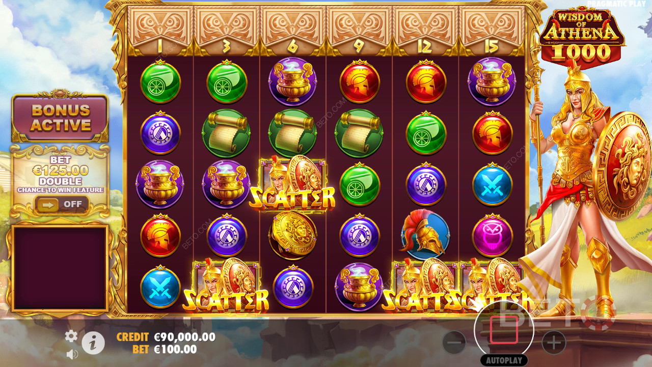 Kebijaksanaan Athena 1000 Ulasan oleh BETO Slots