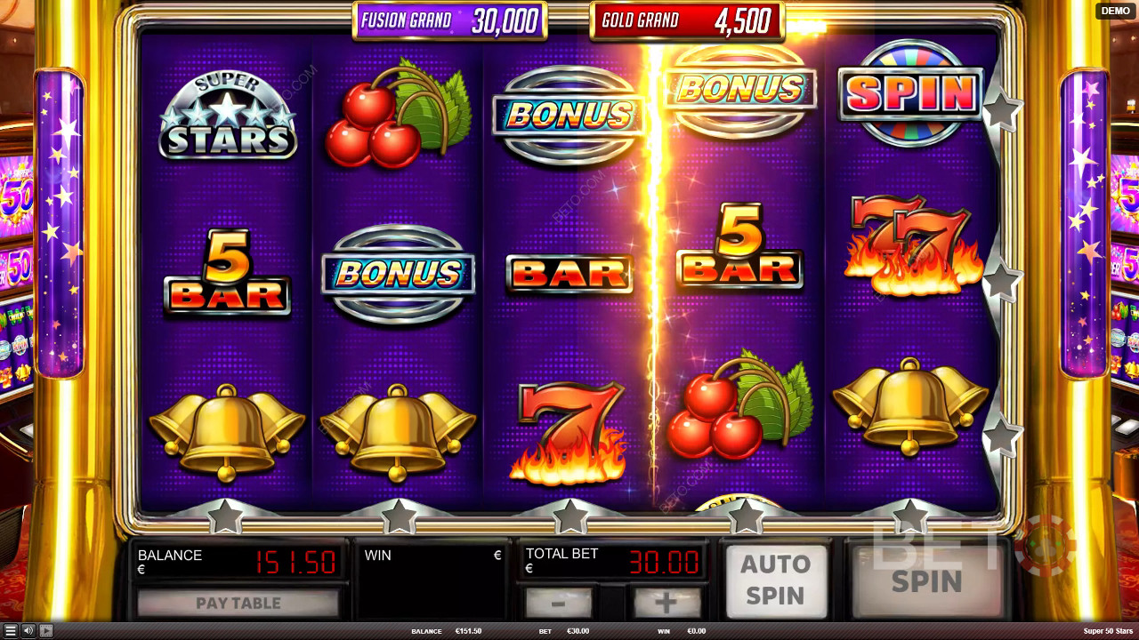 Ulasan Super 50 Bintang oleh BETO Slots