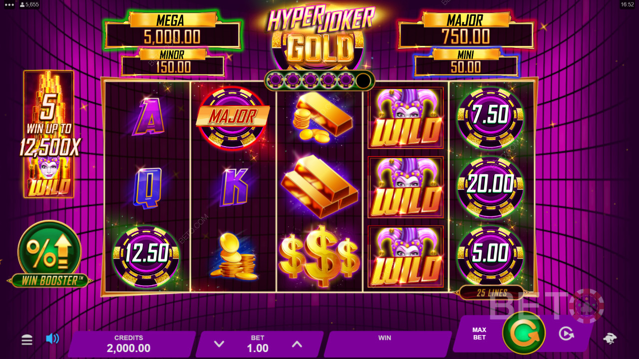 Hyper Joker Gold Ulasan oleh BETO Slots