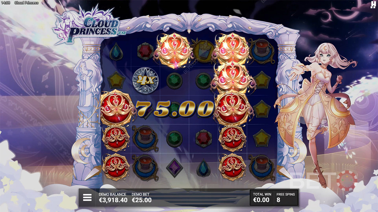 Ulasan Cloud Princess oleh BETO Slots
