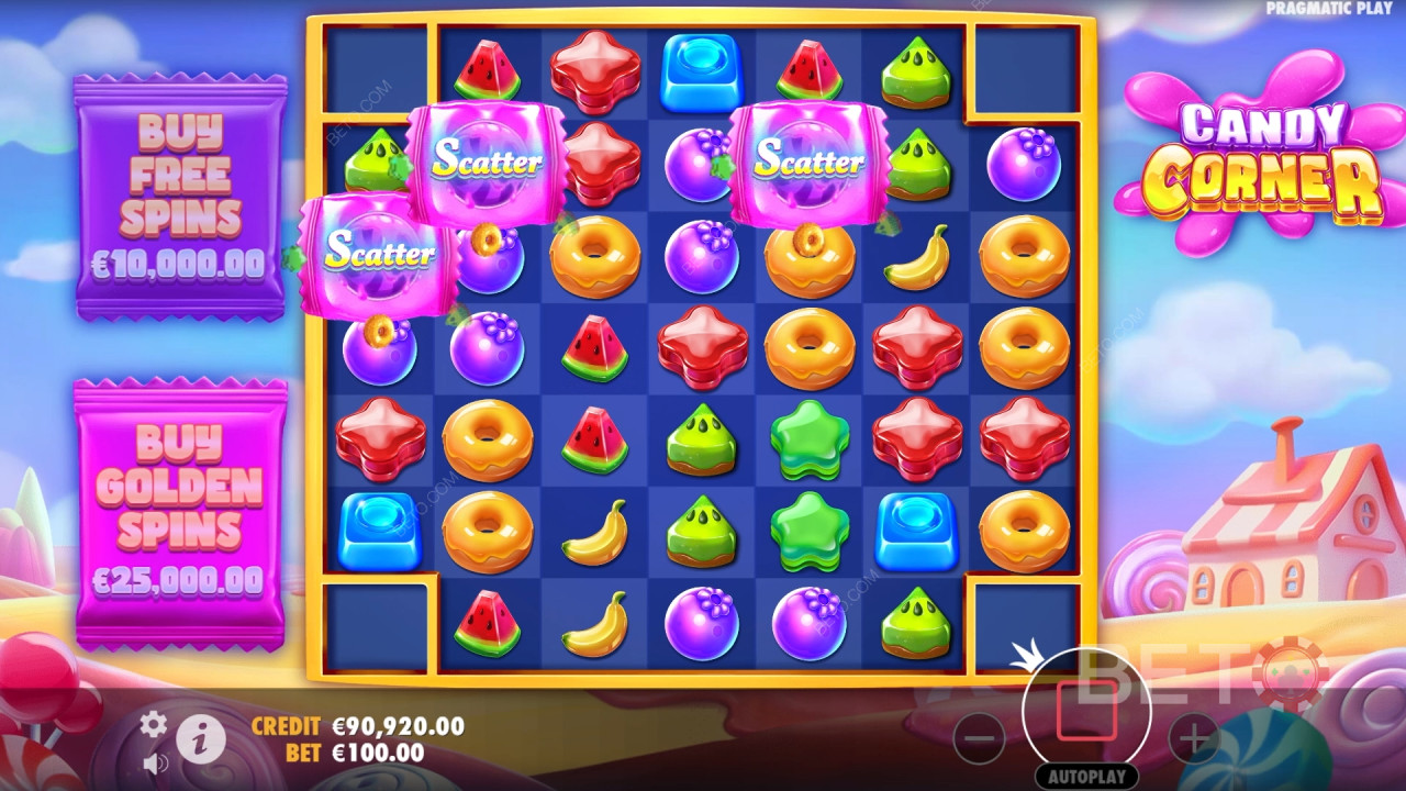 Ulasan Candy Corner oleh BETO Slots