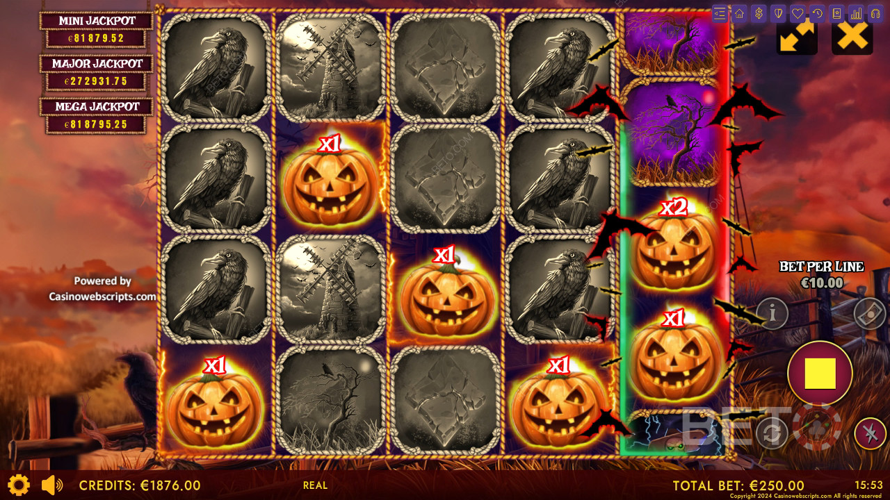 Haunted Haystacks - Spooky Hold and Win Main Gratis