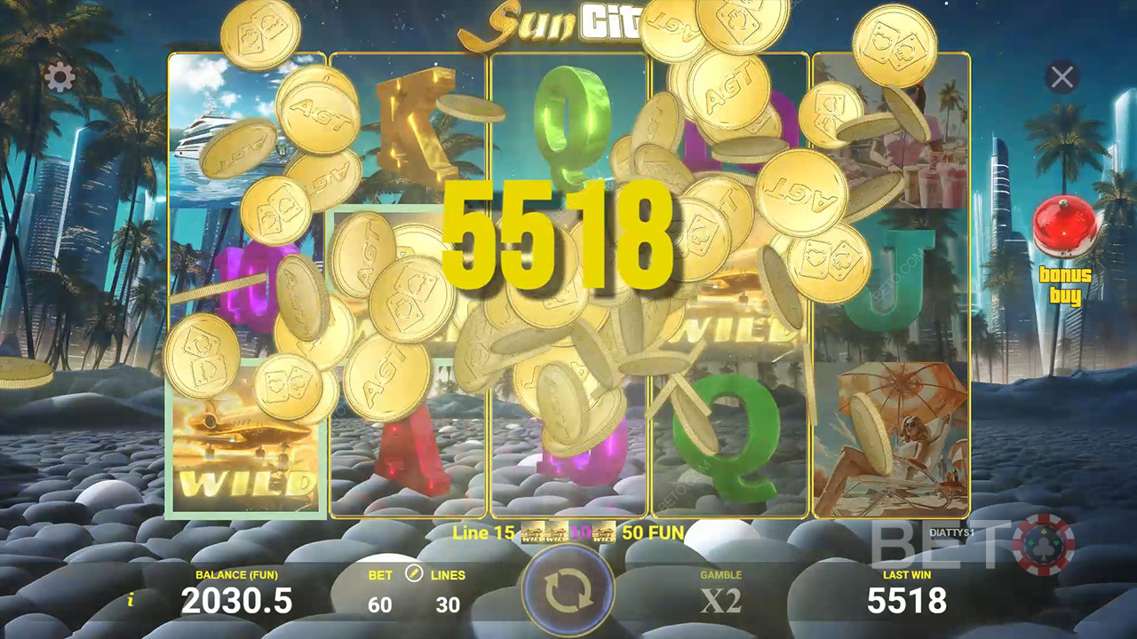Ulasan Sun City oleh BETO Slots