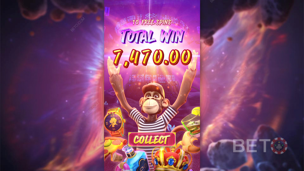 Menangkan 10,000x taruhan Anda di Slot Online Wild Ape #3258!