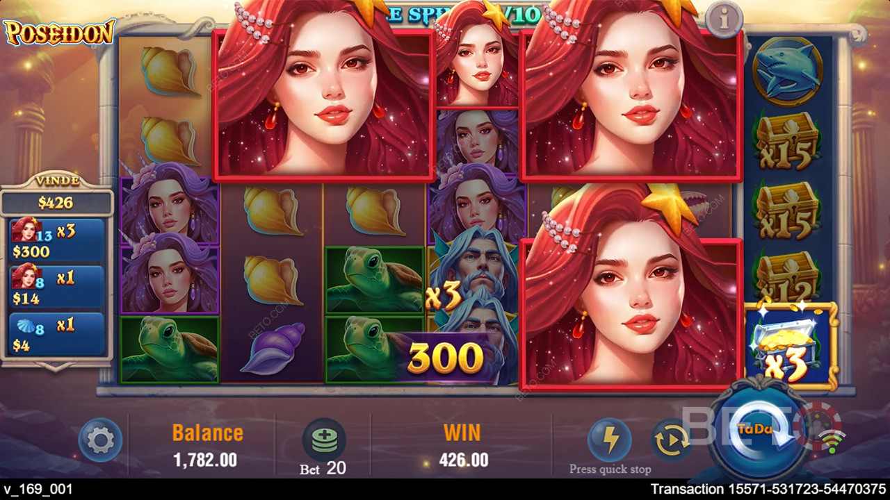 Ulasan Poseidon oleh BETO Slots