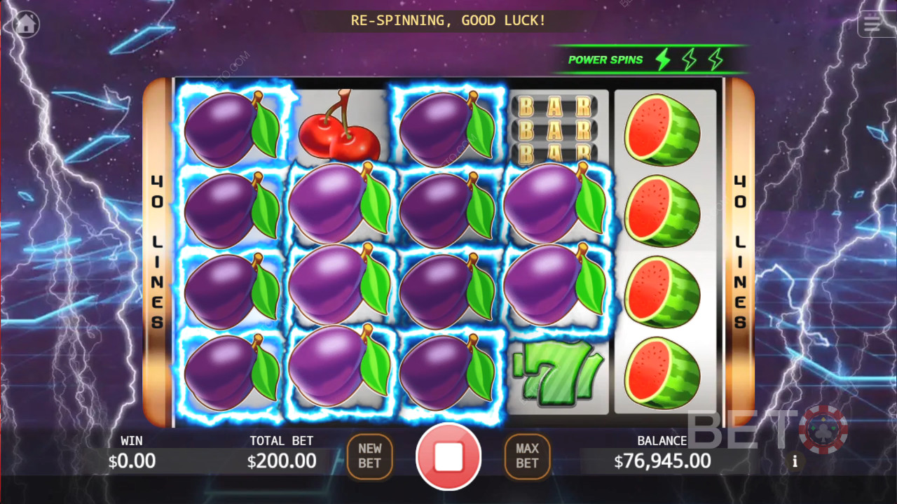 Menangkan 2,500x taruhan Anda di Slot Lightning Storm!