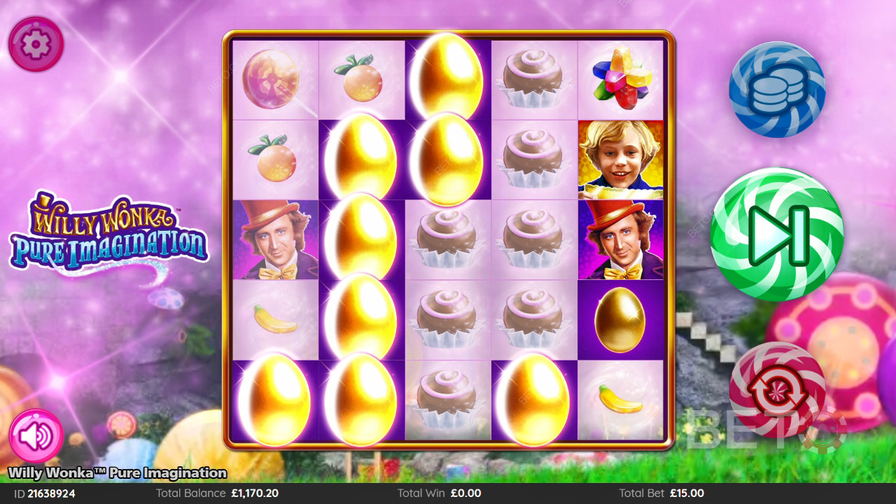 Ulasan Imajinasi Murni Willy Wonka oleh BETO Slots