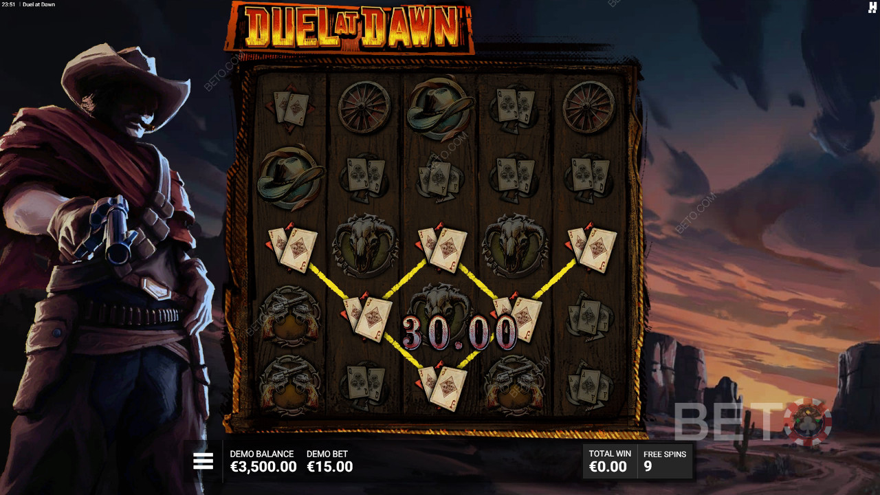 Tema & Desain: Pertarungan Wild West