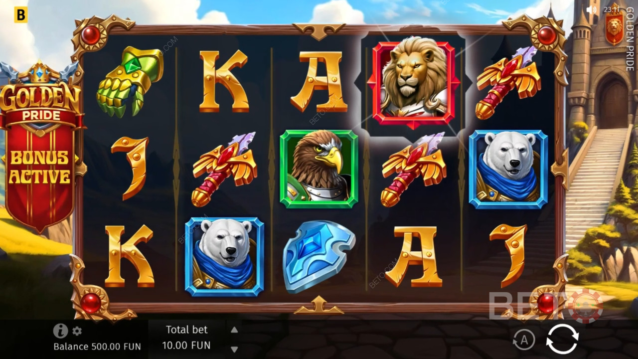 Ulasan Golden Pride oleh BETO Slots