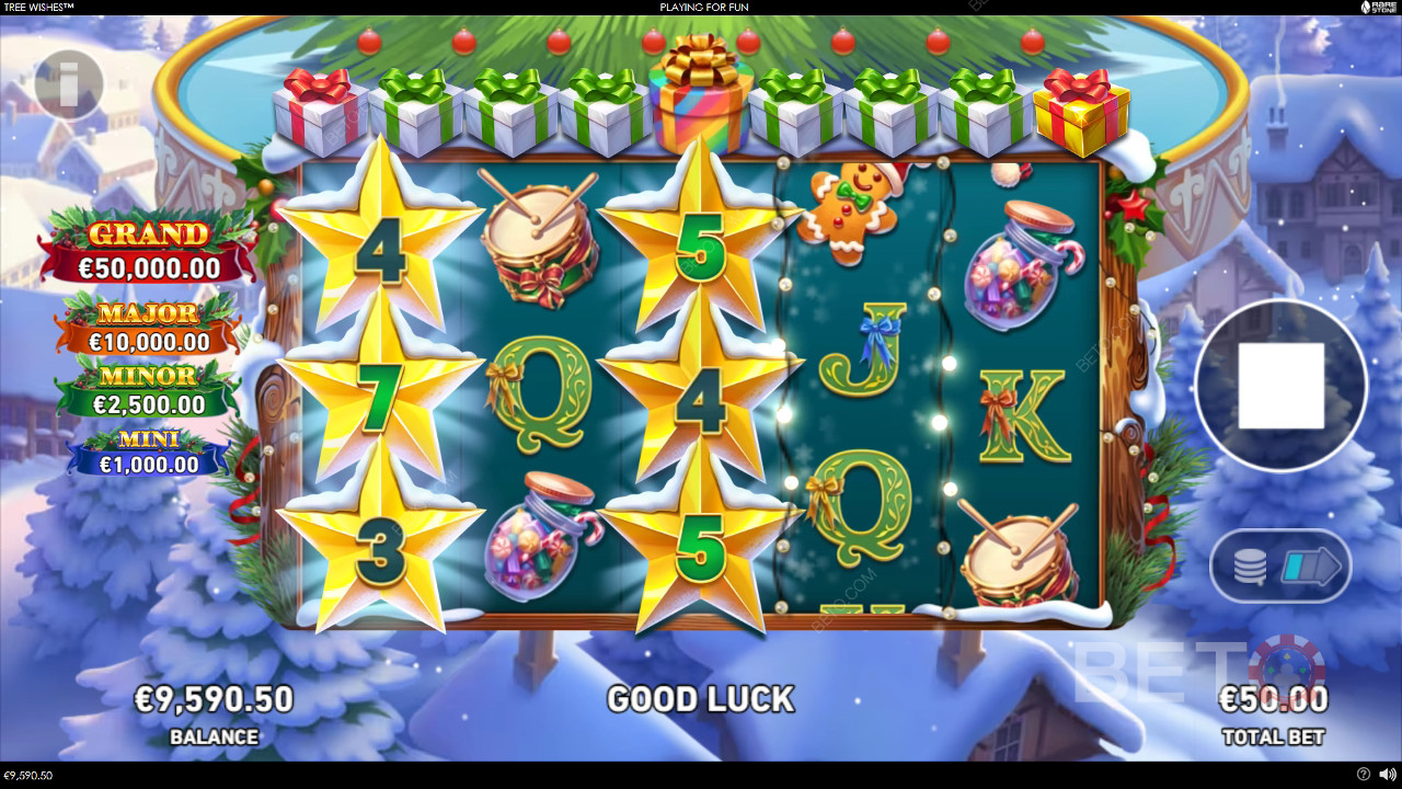 Ulasan Tree Wishes oleh BETO Slots