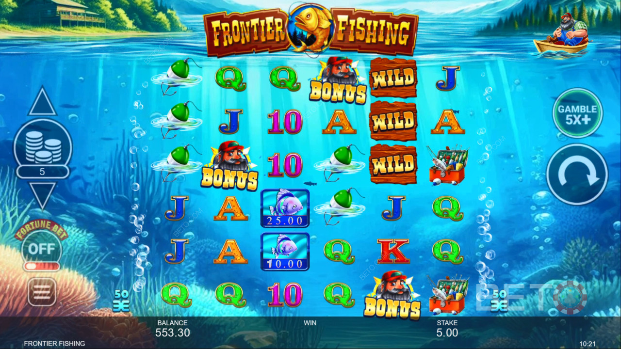 Ulasan Memancing di Perbatasan oleh BETO Slots