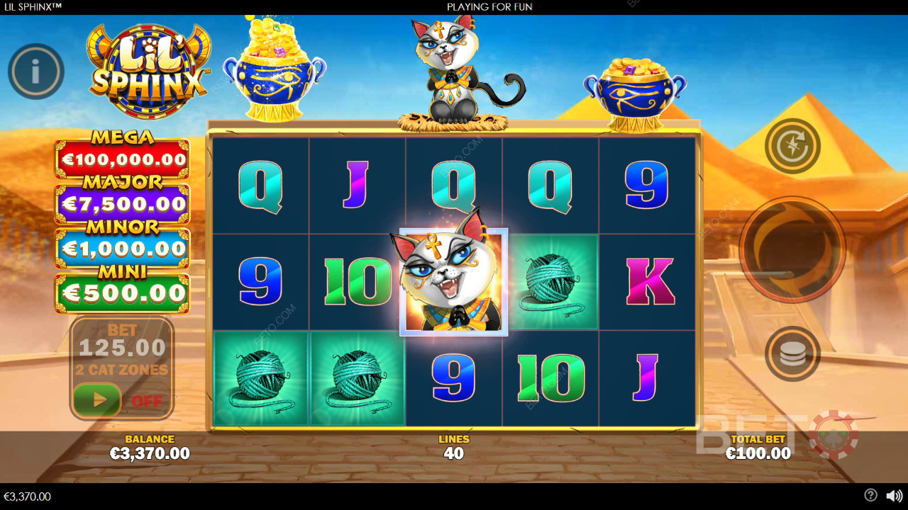Ulasan Lil Sphinx oleh BETO Slots