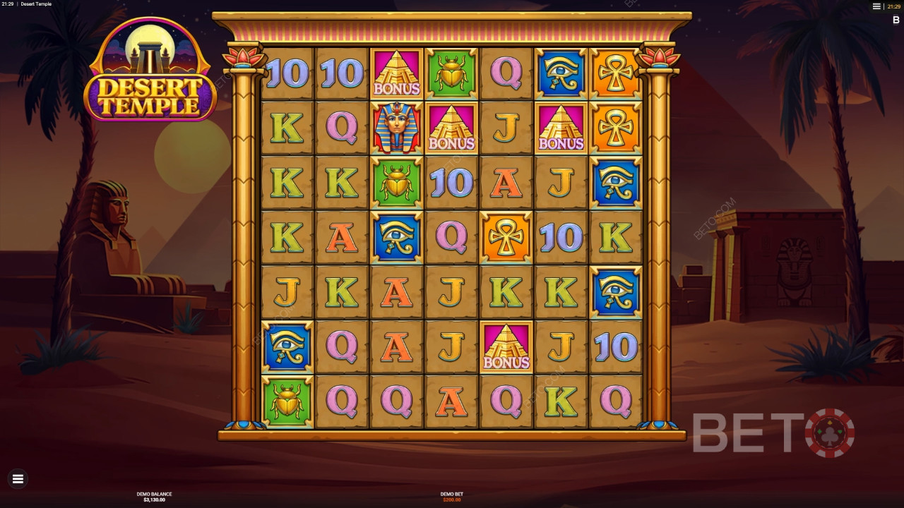 Ulasan Kuil Gurun oleh BETO Slots