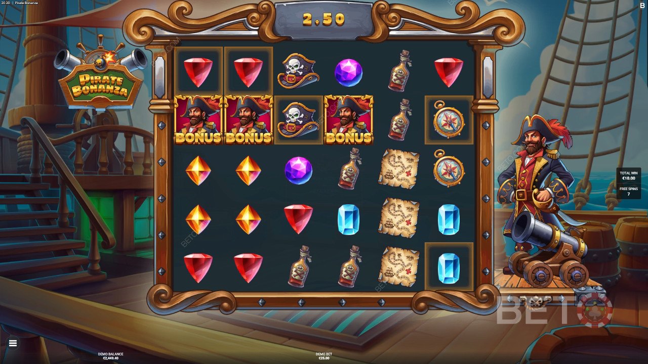 Cara Bermain Pirate Bonanza dari Backseat Gaming