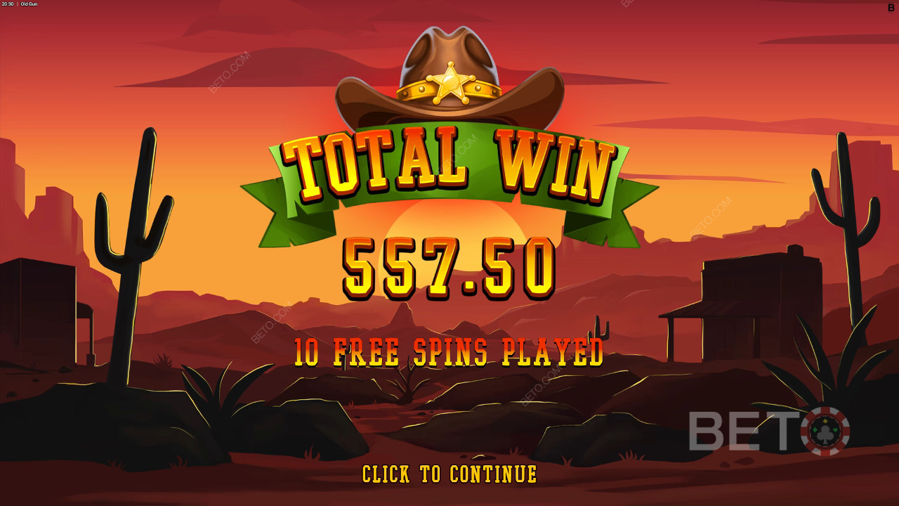 Menangkan 12,500x taruhan Anda di Slot Old Gun!