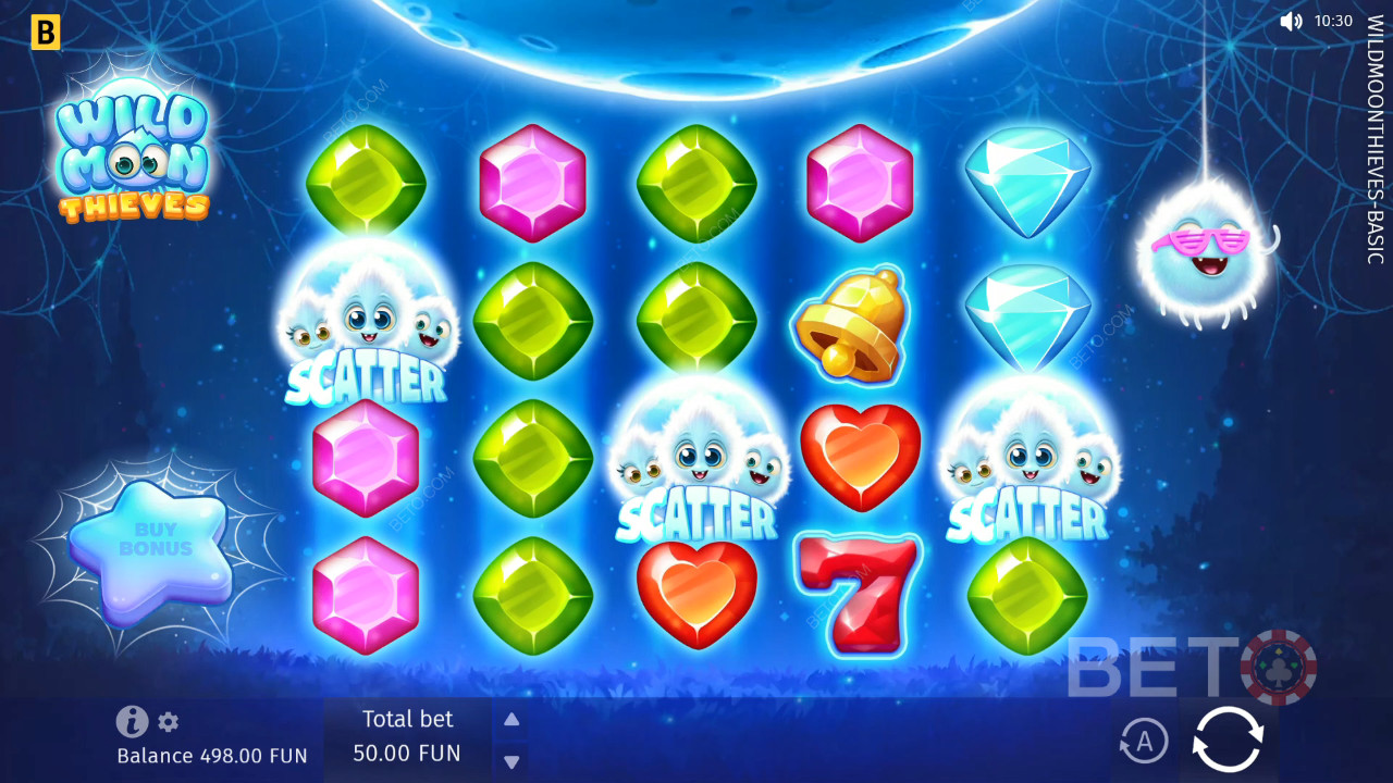 Ulasan Pencuri Bulan Liar oleh BETO Slots