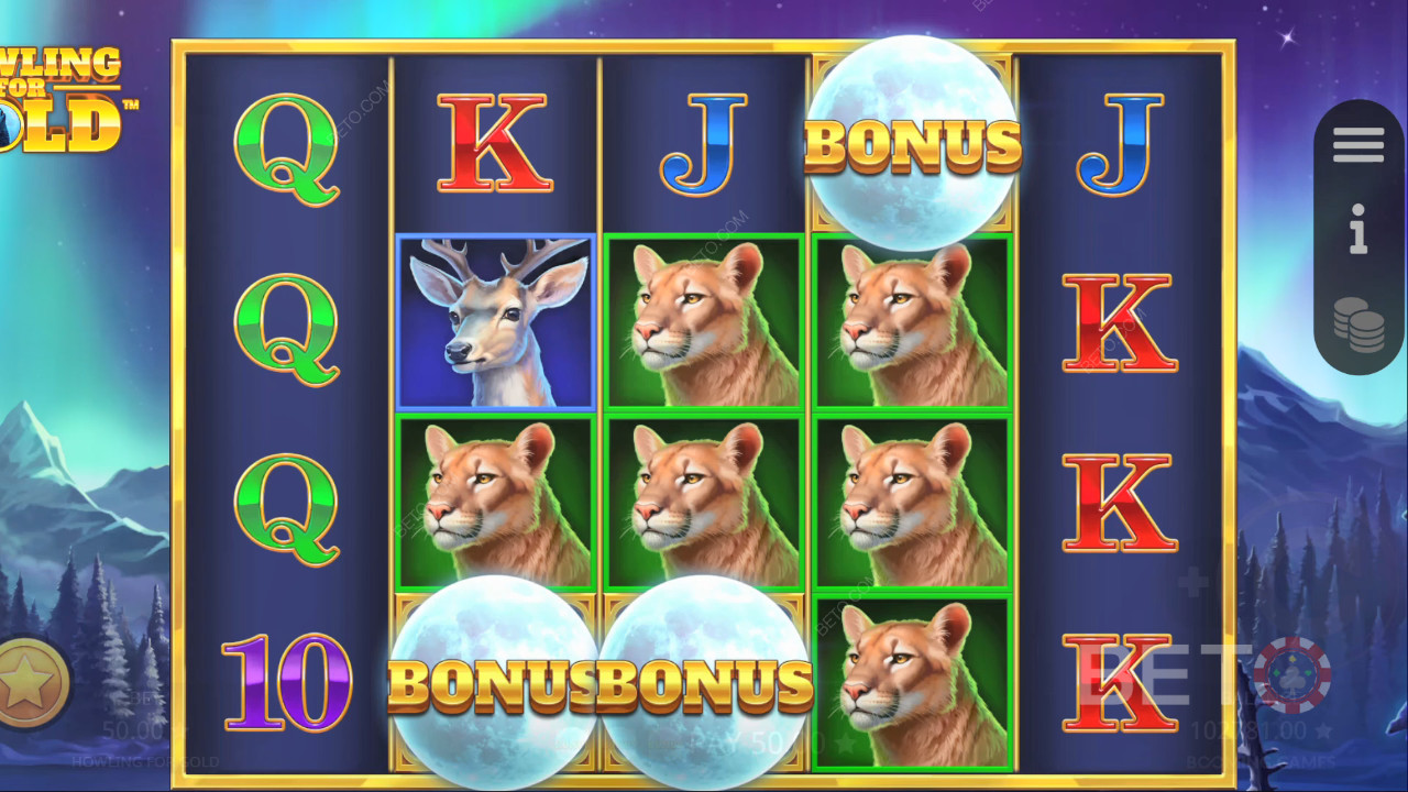 Ulasan Howling for Gold oleh BETO Slots