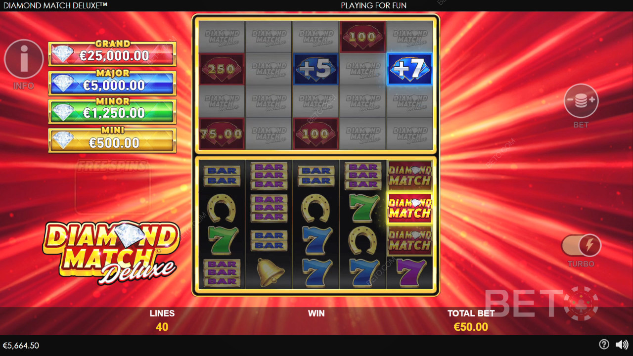 Ulasan Diamond Match Deluxe oleh BETO Slots