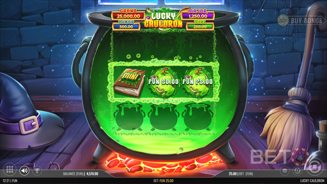 Ulasan Lucky Cauldron oleh BETO Slots