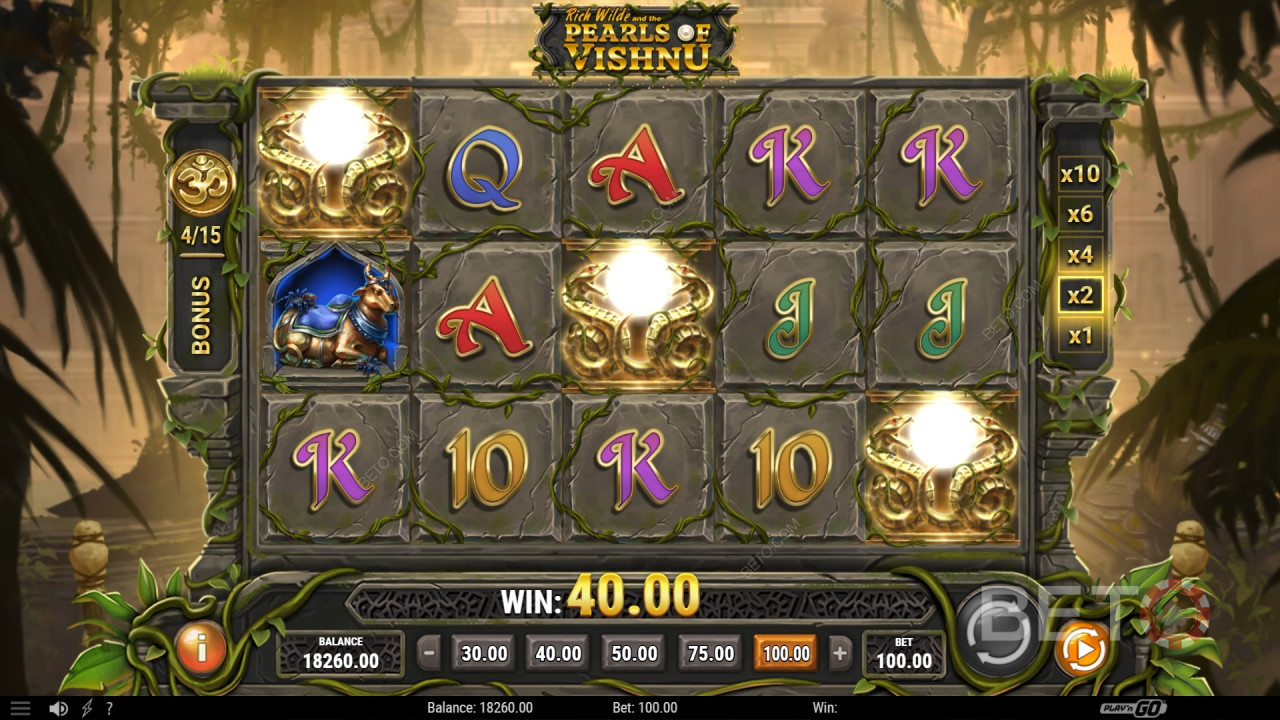 Rich Wilde dan Ulasan Mutiara Wisnu oleh BETO Slots