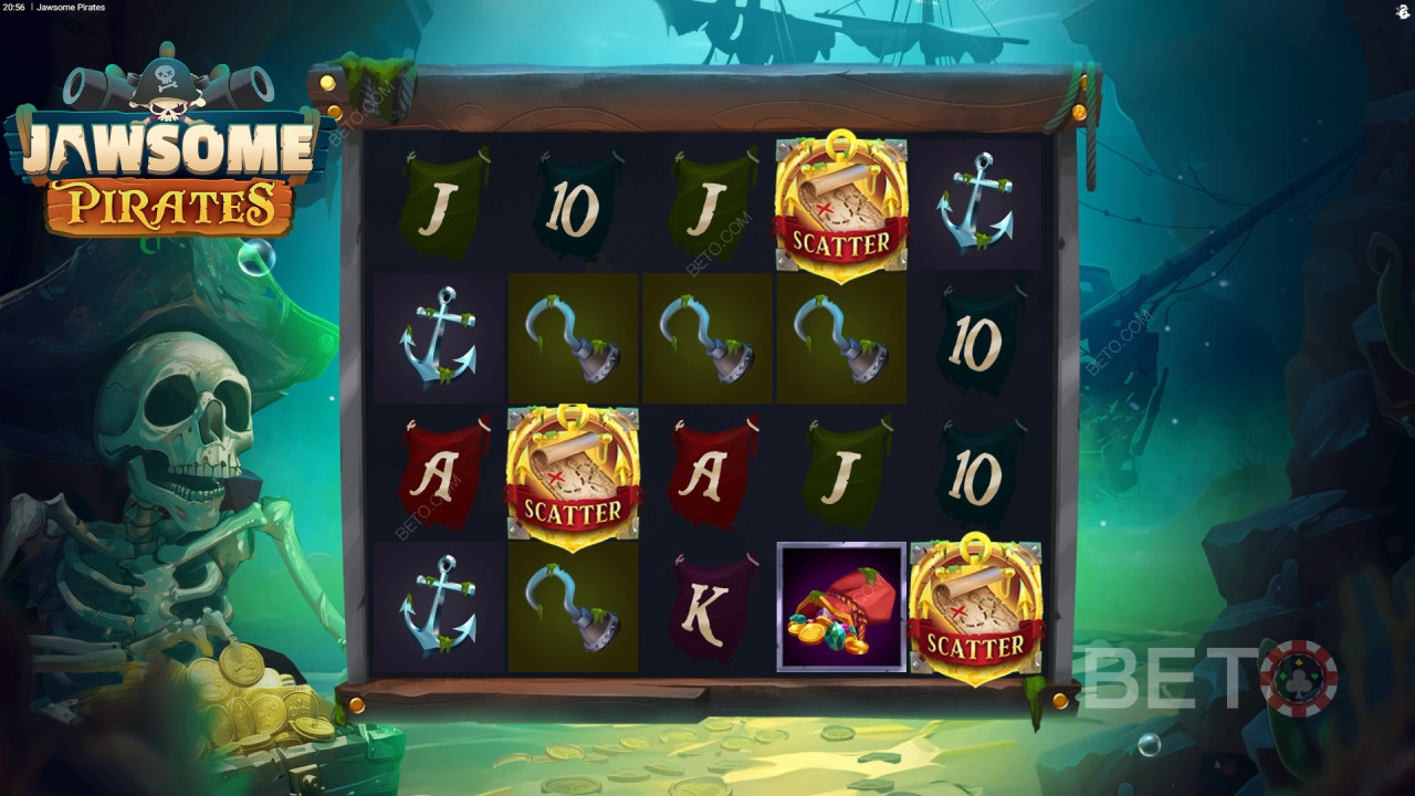 Ulasan Bajak Laut Jawsome oleh BETO Slots