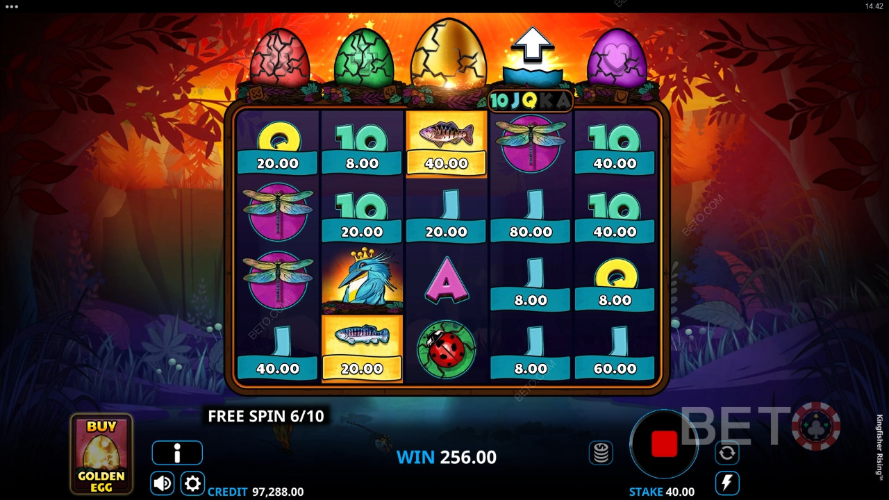Ulasan Kingfisher Rising oleh BETO Slots