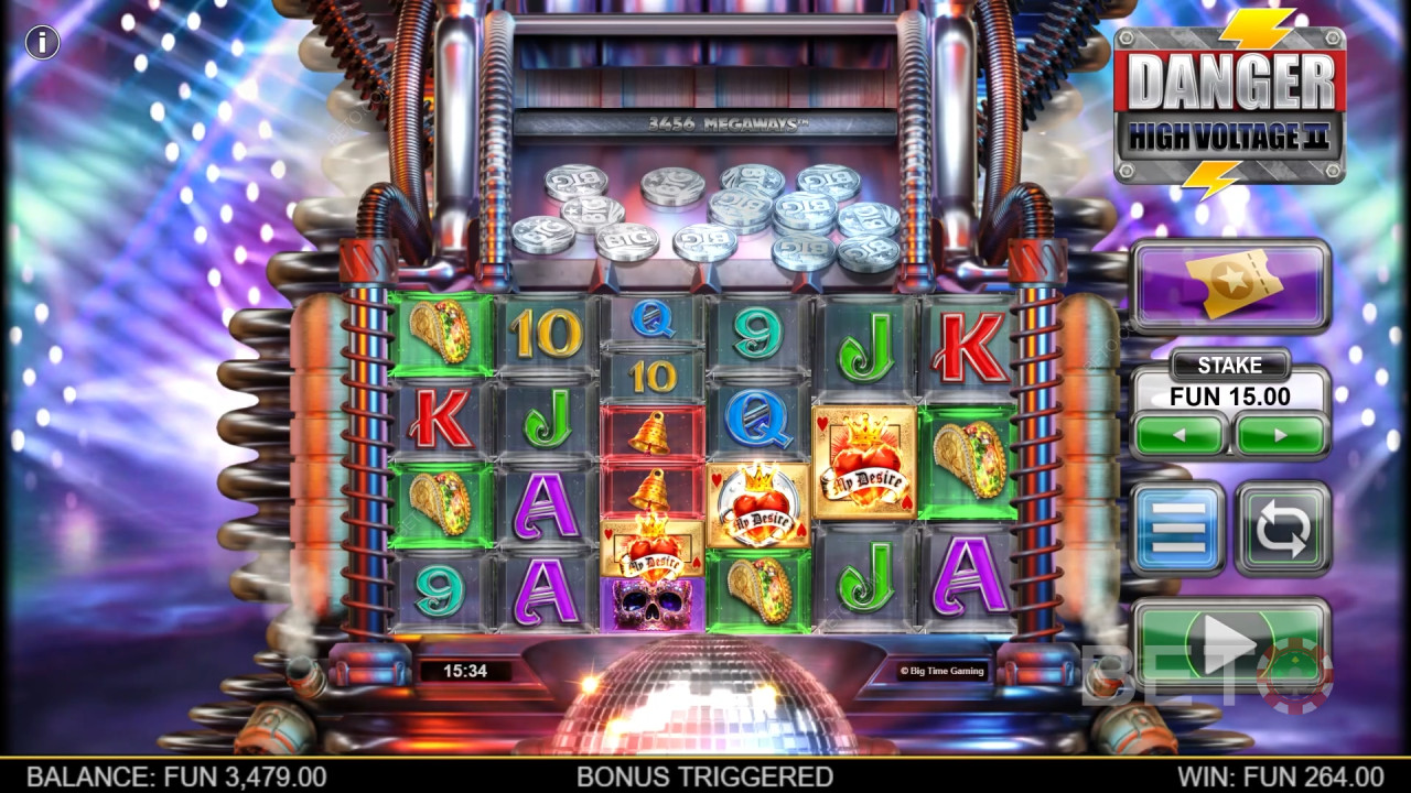 Bahaya! Ulasan Tegangan Tinggi 2 oleh BETO Slots