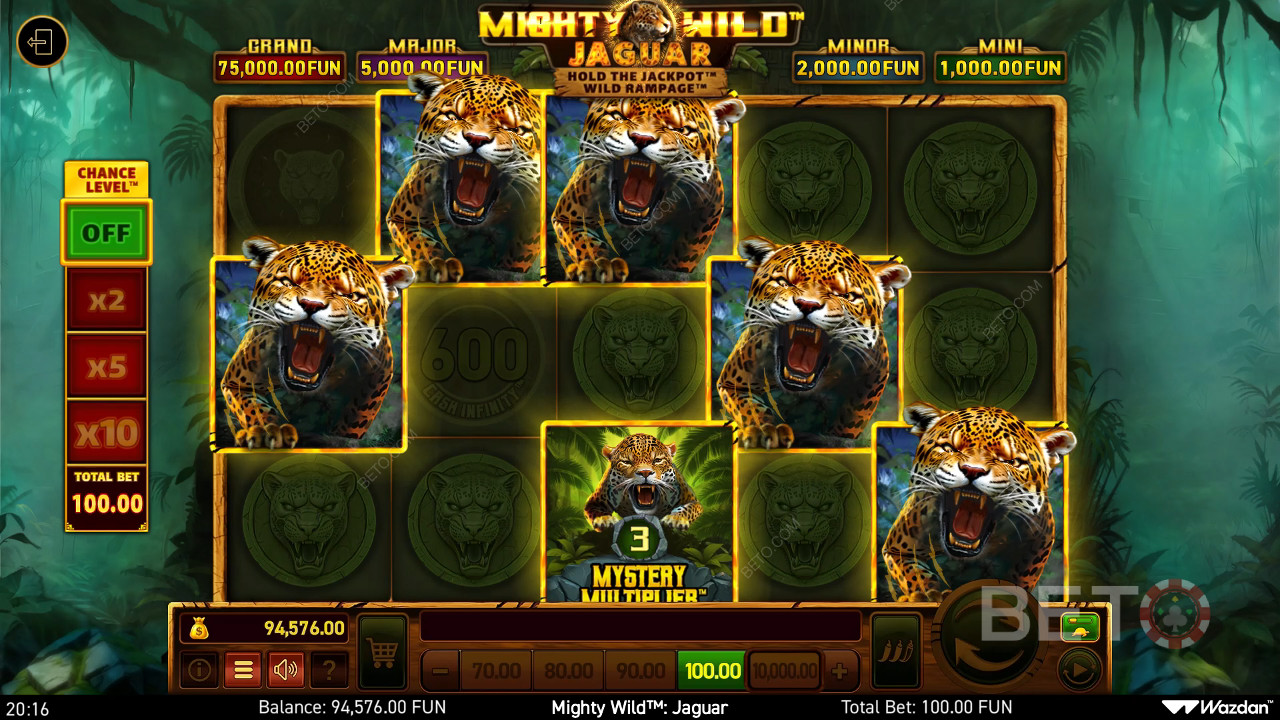 Mighty Wild: Ulasan Jaguar oleh BETO Slots