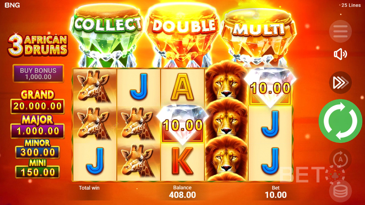 3 Ulasan Drum Afrika oleh BETO Slots