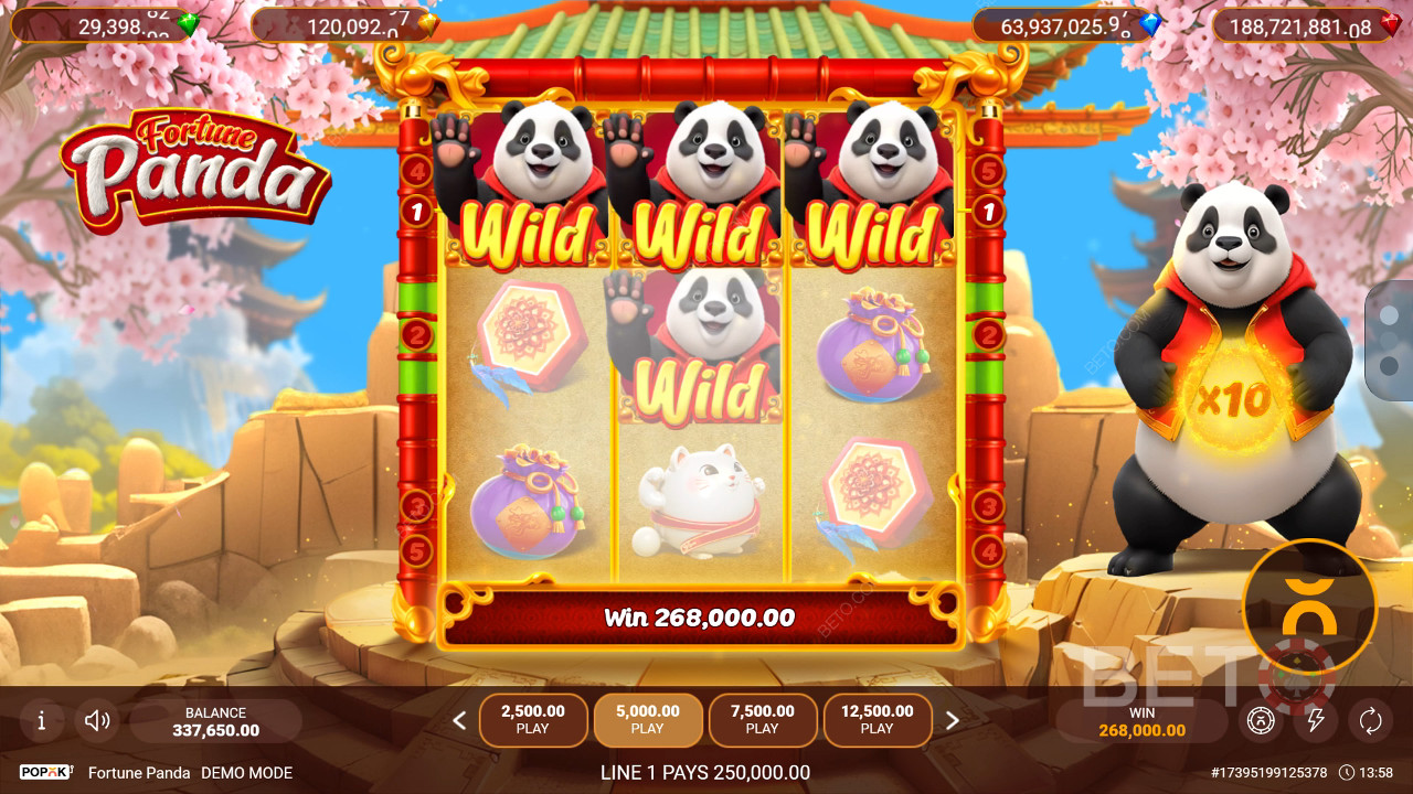 Ulasan Fortune Panda oleh BETO Slots