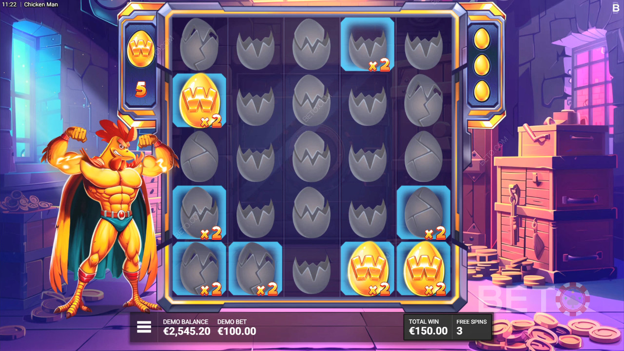 Cara Bermain Chicken Man dari Backseat Gaming