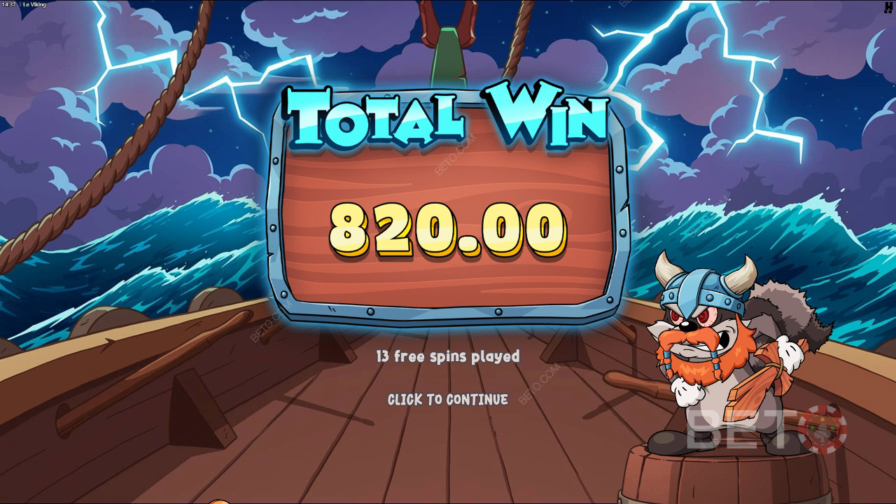 Menangkan 10,000x taruhan Anda di Slot Online Le Viking!
