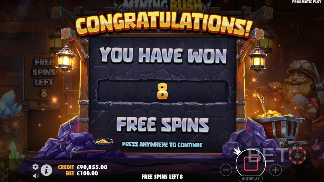 Fitur Bonus Dijelaskan di Mining Rush oleh Pragmatic Play