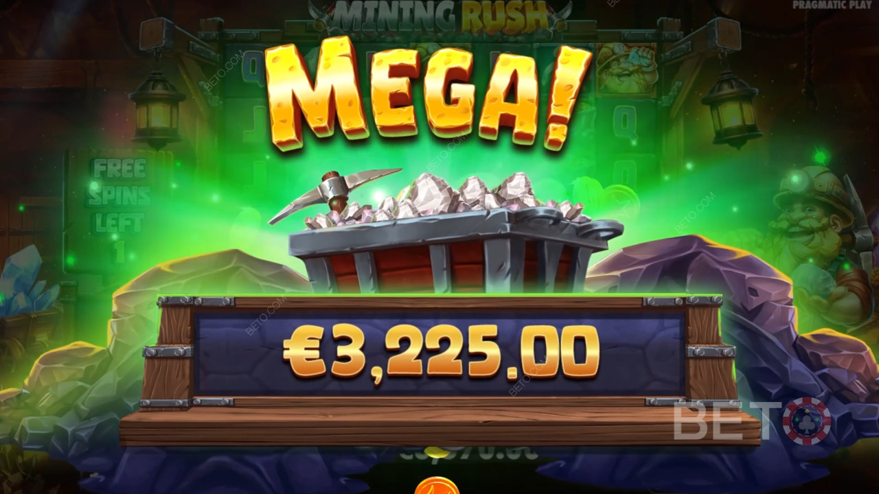 Menangkan 10,000x taruhan Anda di Slot Online Mining Rush!
