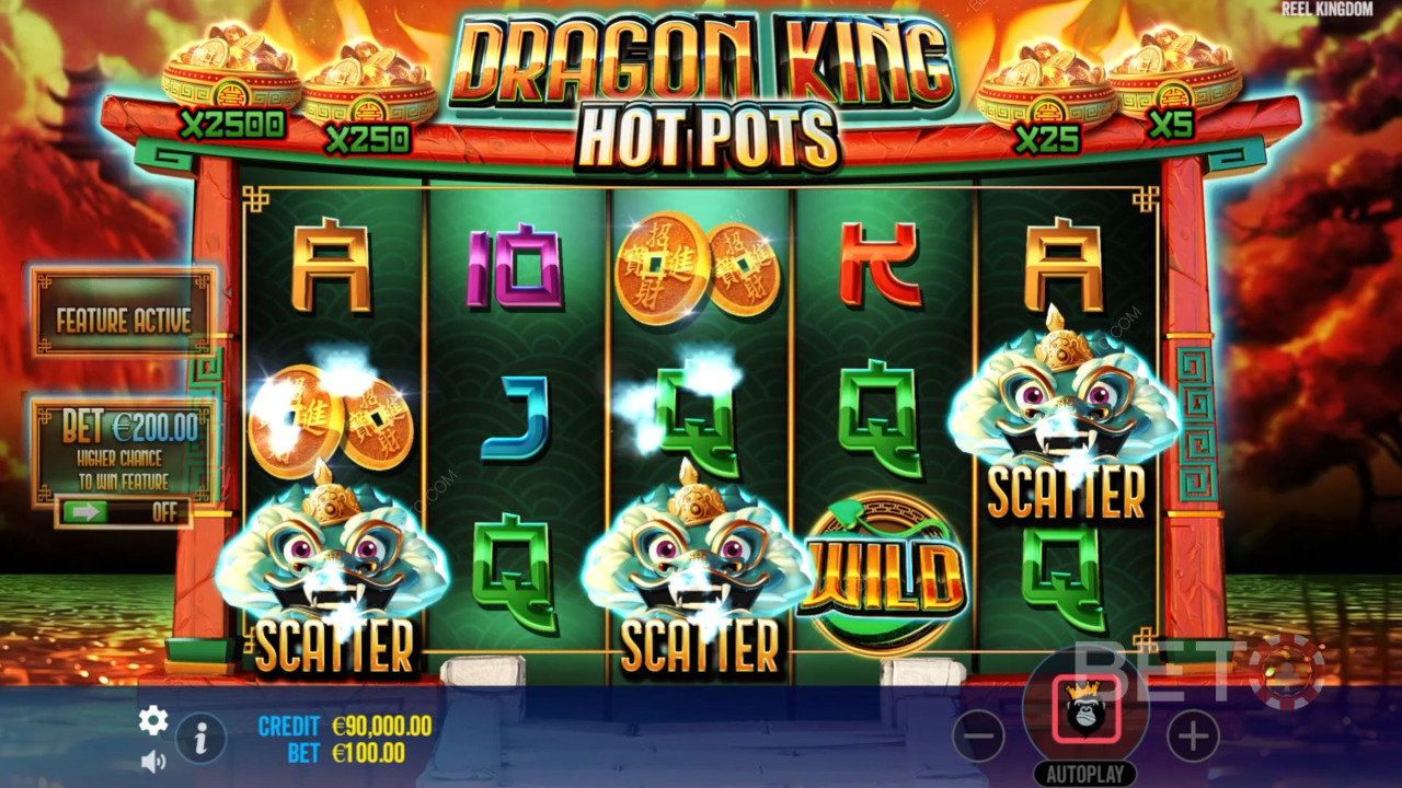 Ulasan Hot Pots Raja Naga oleh BETO Slots