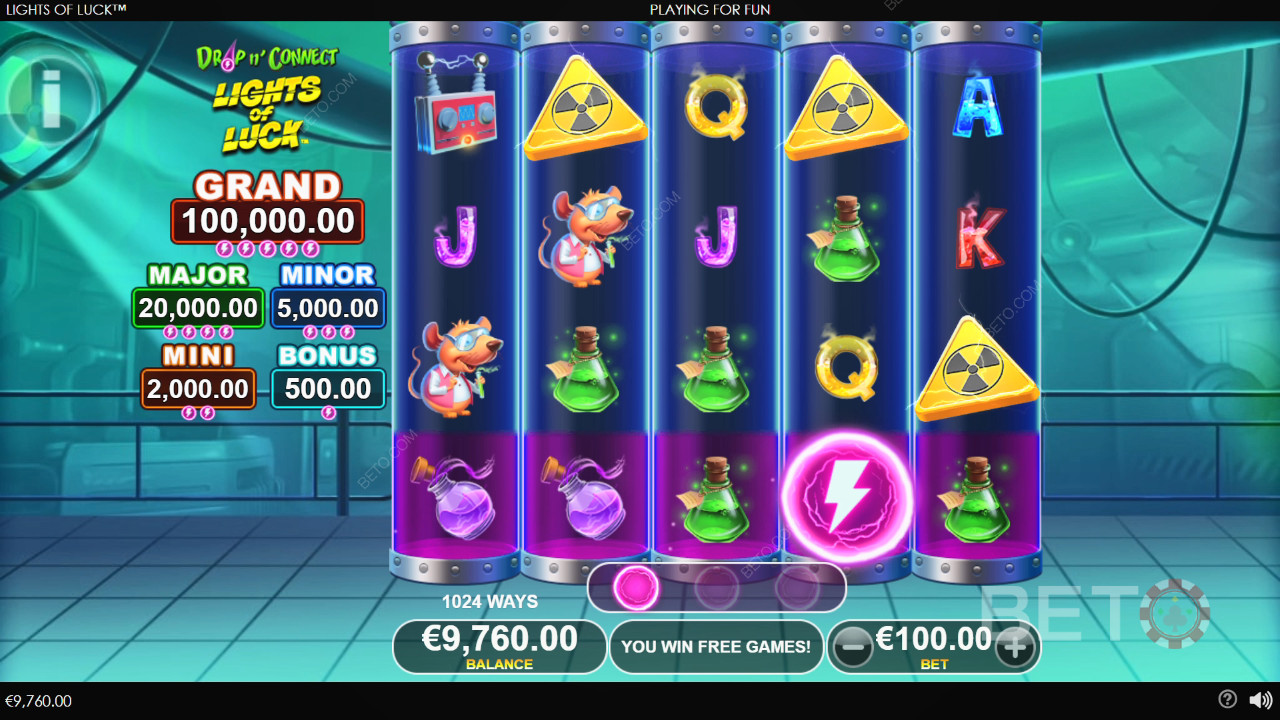 Ulasan Lights Of Luck oleh BETO Slots
