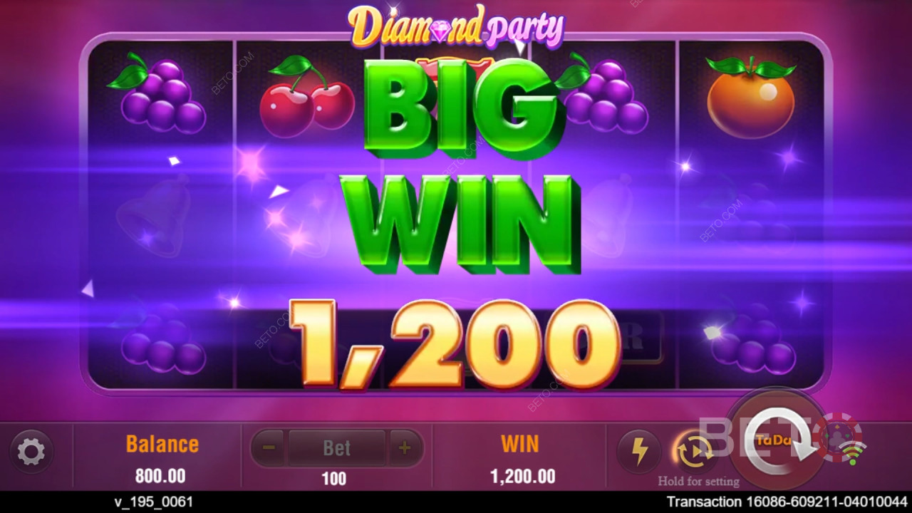 Ulasan Pesta Berlian oleh BETO Slots
