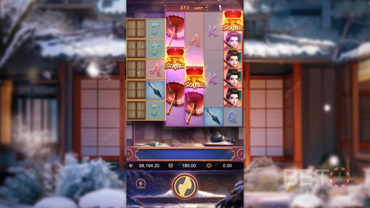 Ulasan Balas Dendam Geisha oleh BETO Slots