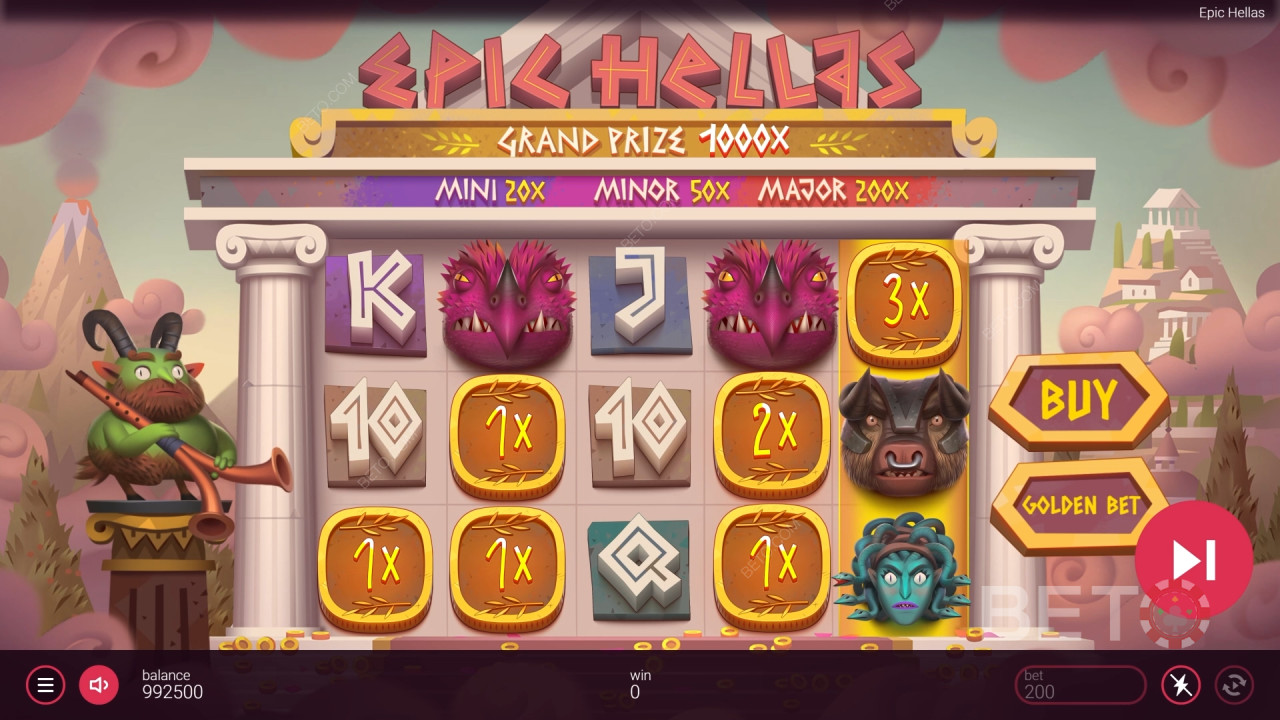 Ulasan Epic Hellas oleh BETO Slots