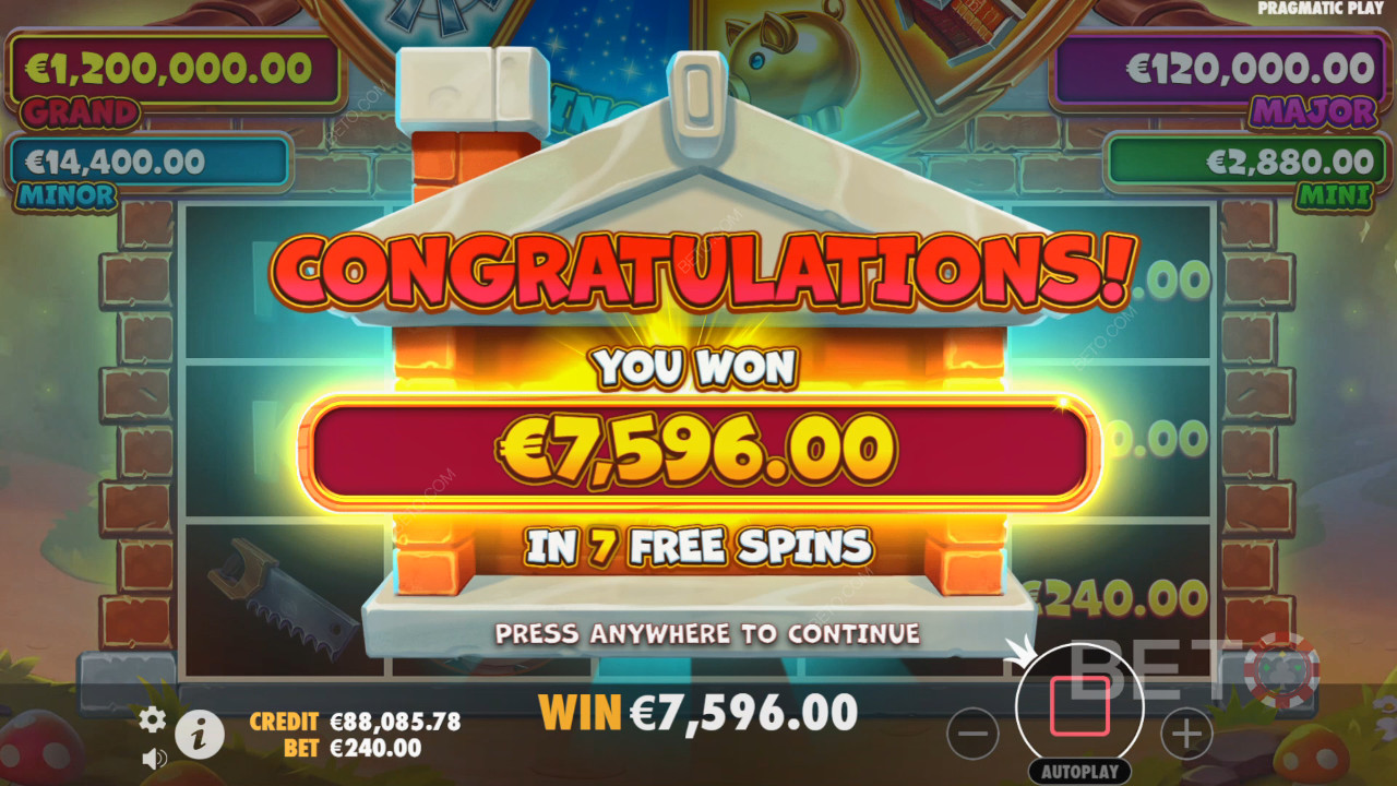 Menangkan 10,000x taruhan Anda di Slot Online Brick House Bonanza!