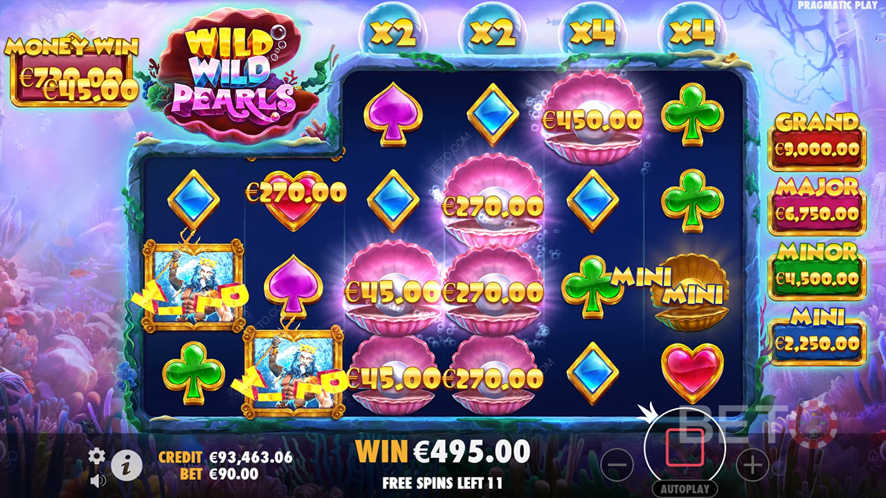 Ulasan Wild Wild Pearls oleh BETO Slots