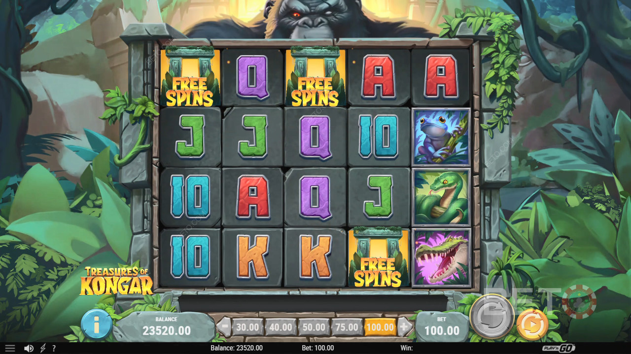 Ulasan Harta Karun Kongar oleh BETO Slots